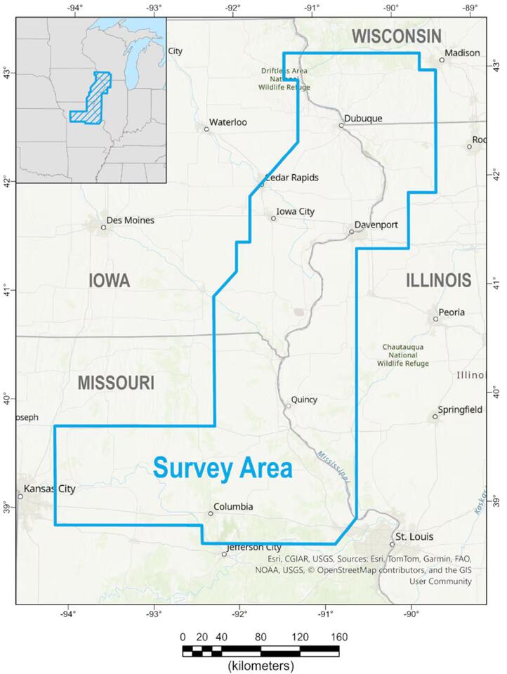 Low-flying planes to map eastern Iowa in year-long national geological ...
