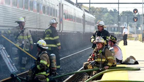 SEPTA Train Erupts in Flames, Leaving Hundreds to Evacuate - NewsBreak