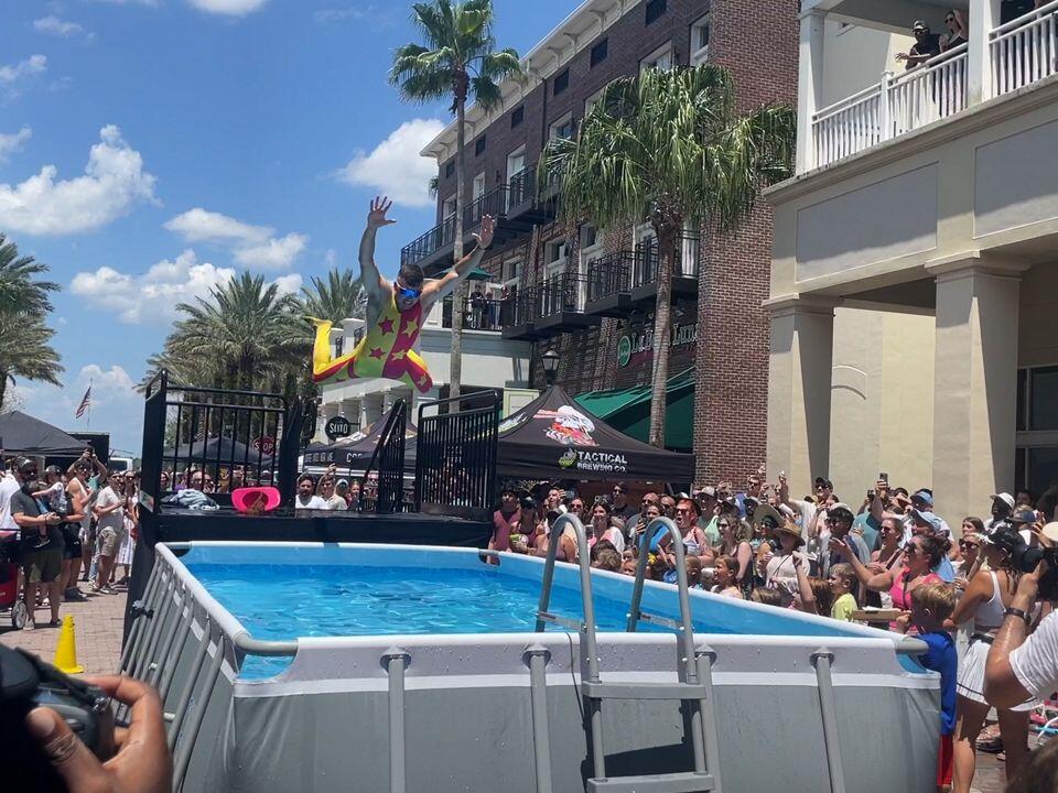 Belly Floppers make a splash at Franco's Flop Fest