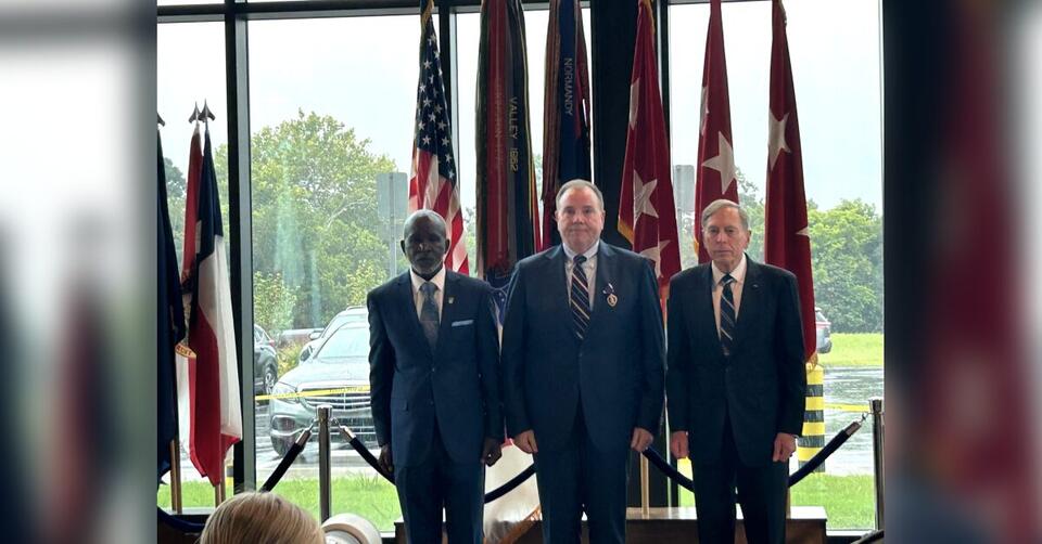 Three Purple Heart recipients honored at Fort Campbell