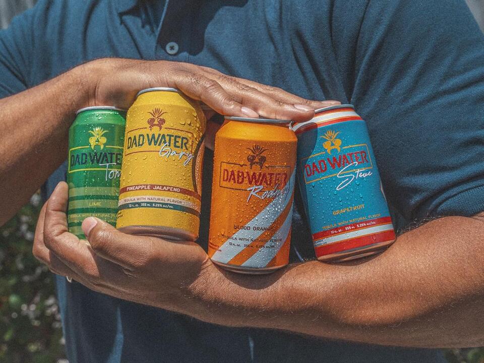 Dad Water TequilaBased Cocktails Hit Retail Shelves; Flavors Include