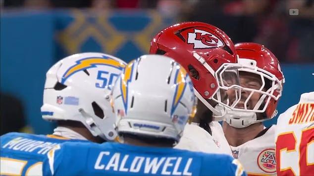 Furious Travis Kelce HEADBUTTS Chiefs teammate during miserable defeat in  Brazil - NewsBreak