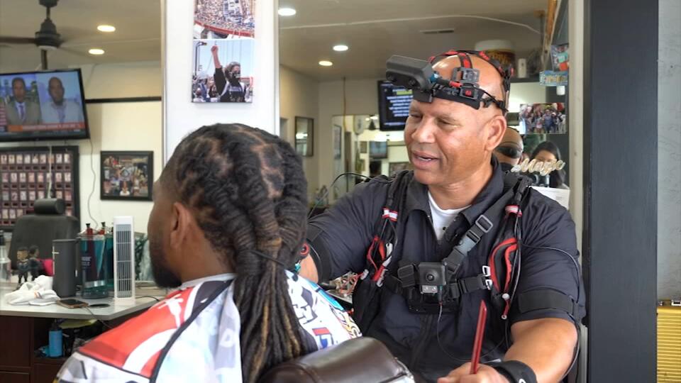 Here's why an 'old school' San Jose barber is now teaching robots to cut hair with AI