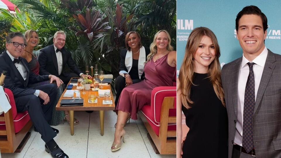 ‘GMA’ Stars Robin Roberts, Lara Spencer, Sam Champion & More Attend ...