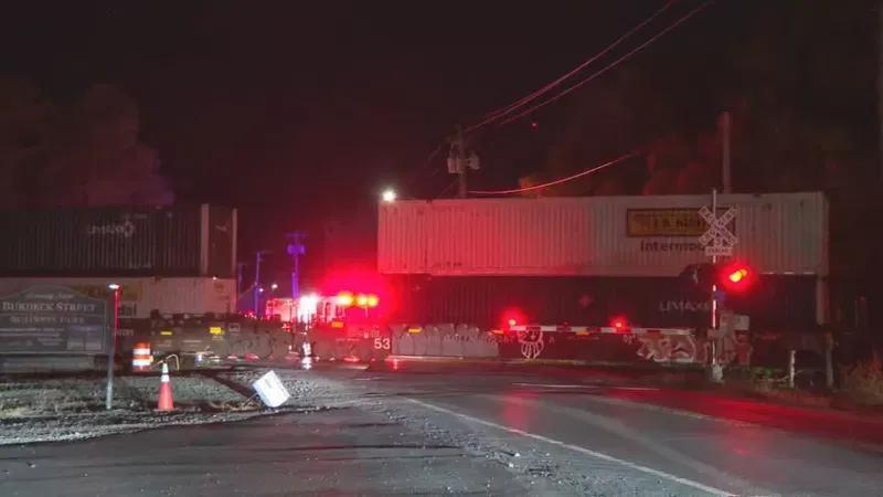 CSX train, vehicle crash in Rotterdam - NewsBreak