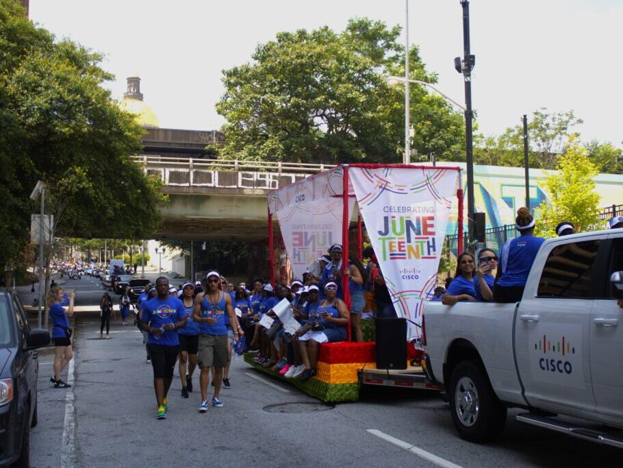 celebrations break out from Atlanta to Dublin to