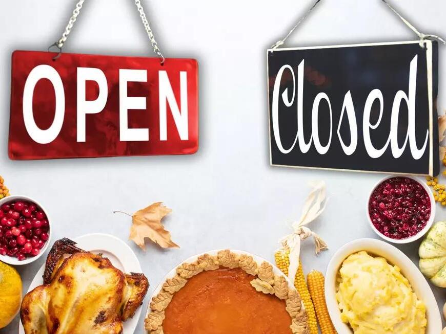 Stores That Will Be Open (and Closed) on Thanksgiving 2024