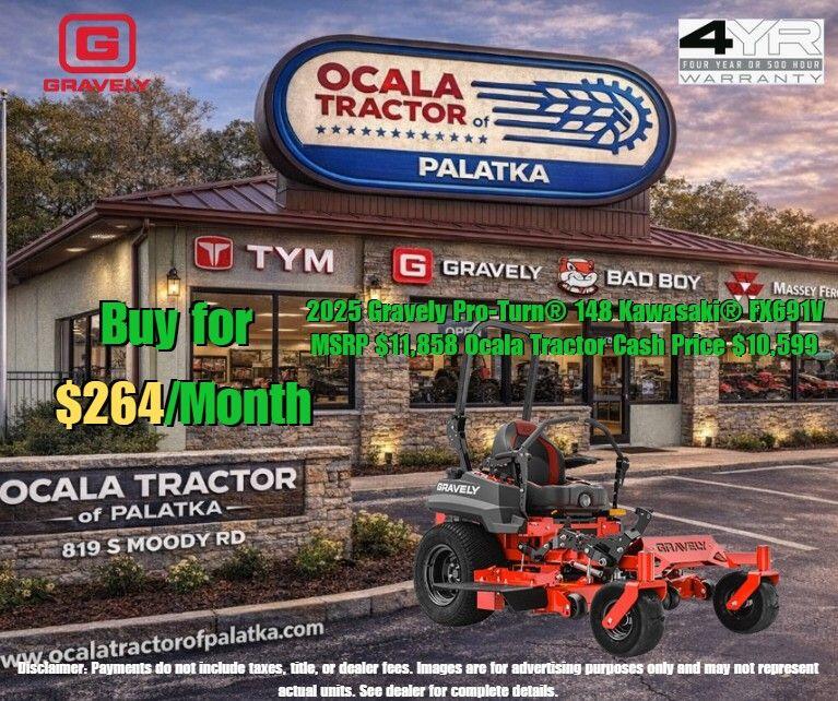 New Gravely mowers available at Ocala Tractor Palatka - NewsBreak