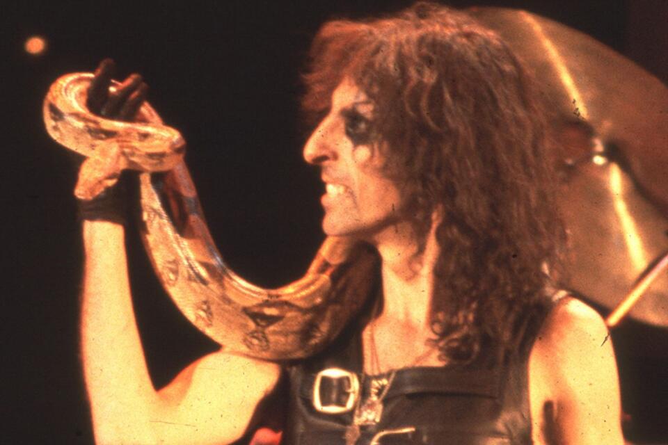 Alice Cooper Swears Some of His Snakes Were Acting - NewsBreak