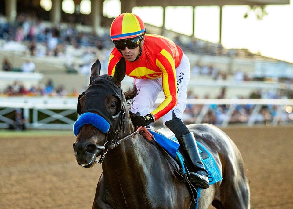 Miss Monica Romps in Del Mar Debutante