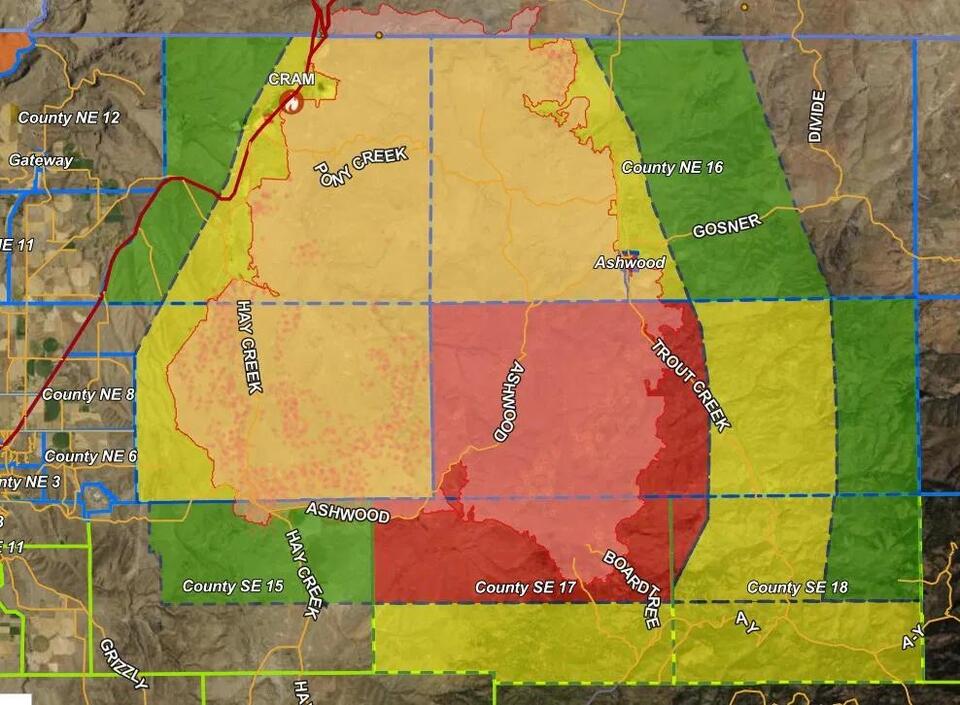 Cram Fire update: More evacuation zones lowered, lifted as containment ...