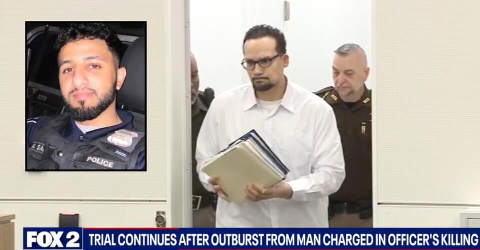 'Doesn't care about my life': Man accused of killing cop barred from ...