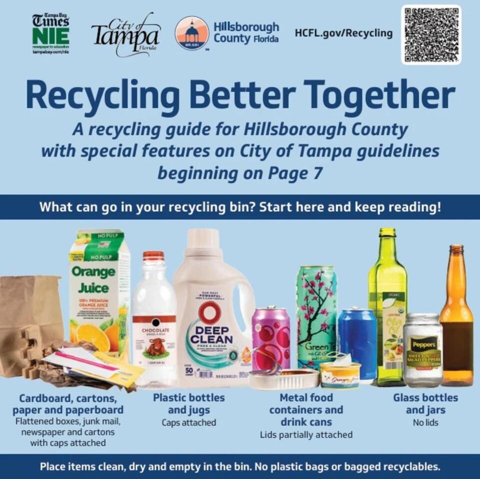 ♻️ Hillsborough County Releases 2026 Recycling Guide - NewsBreak
