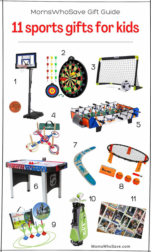 Sports gifts for 8 year old clearance boy