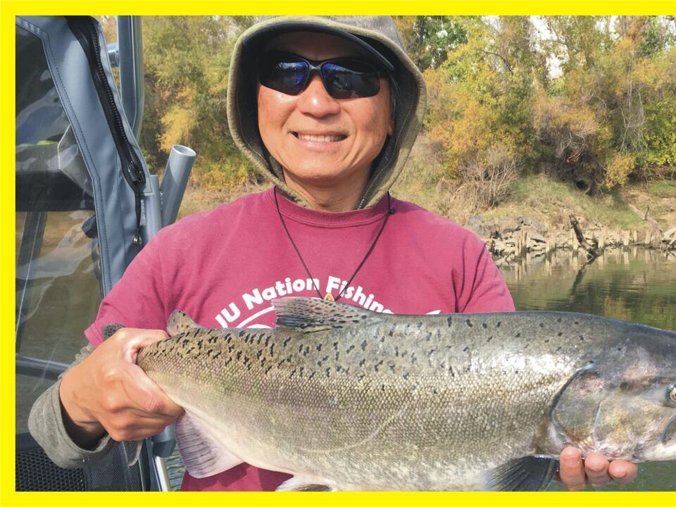 I Caught a Sacramento River King Salmon Using Tuna Wrapped Kwikfish JU Nation Fishing