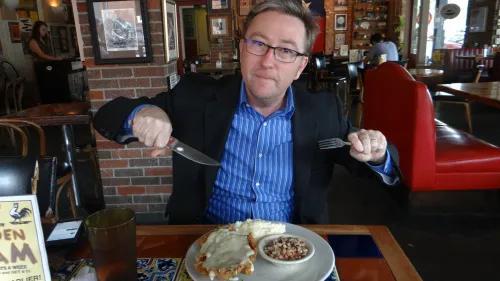 Jeffrey Yarbrough on Texas Chicken Fried Steak Day