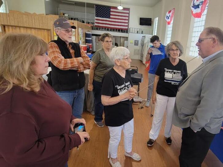 Kansas House speaker meets opposition as he makes case against Medicaid