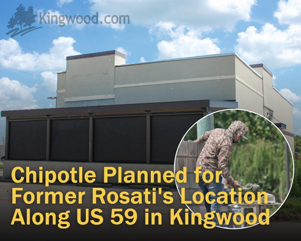 The old Rosatti location on 59 by panera will become a Chipotle - NewsBreak