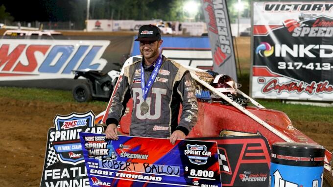 Robert Ballou Sidelined With Injury Sustained During Indiana Sprint ...