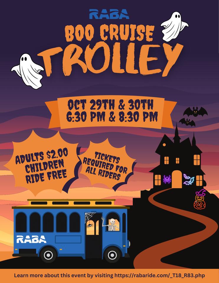 📅 $2 Boo Cruise Trolley to Redding’s Spooky Houses - NewsBreak