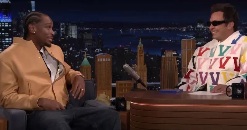 Shai Gilgeous-Alexander shows off new signature shoe on Jimmy Fallon ...