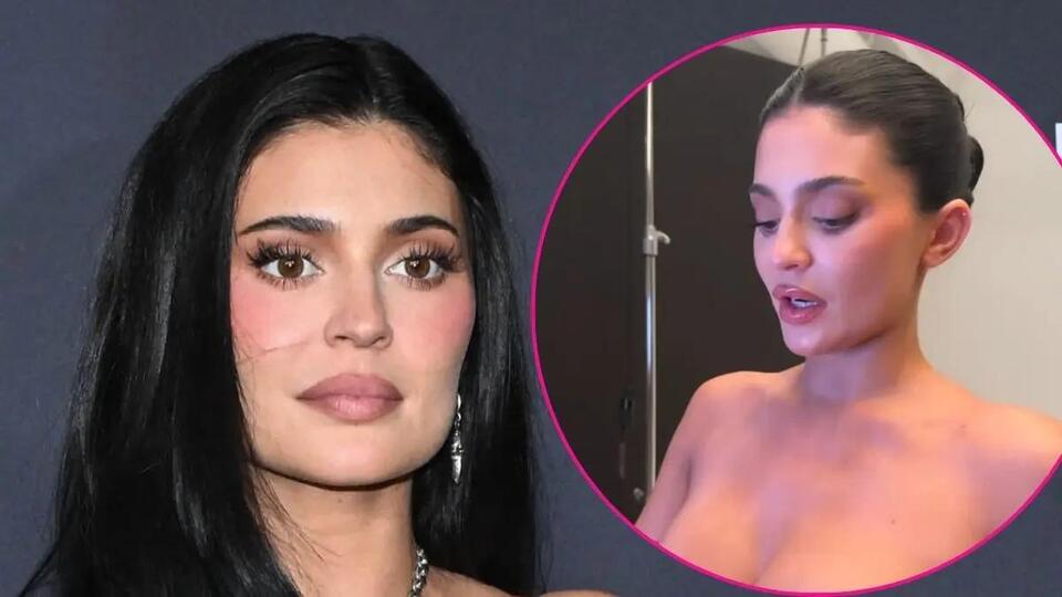 Kylie Jenner Nearly Suffers a Nip Slip in Crazy Outfit Watch NewsBreak