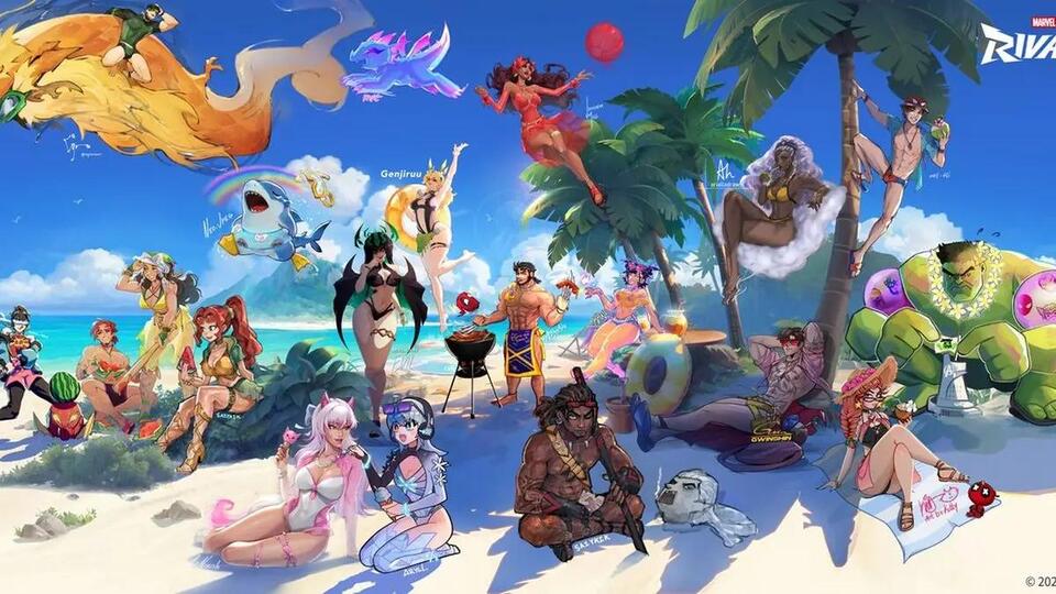 Marvel Rivals Calls 16-Artist Fan Collab a Sunny Masterpiece - NewsBreak