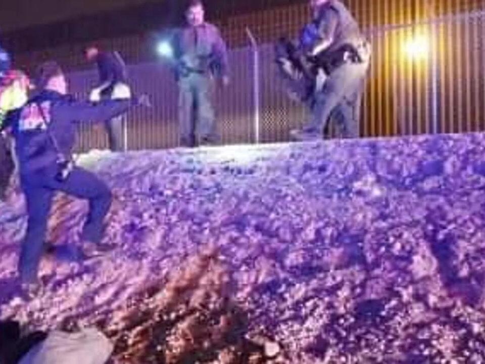 Woman sustains severe injuries after falling off border wall in Lower