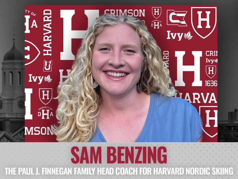 Sam Benzing Named The Paul J. Finnegan Family Head Coach for Harvard