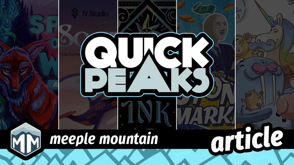 Quick Peaks – Spirits of the Wild: Awakening, Soar, Phantom Ink, Stonk Market, Moustache