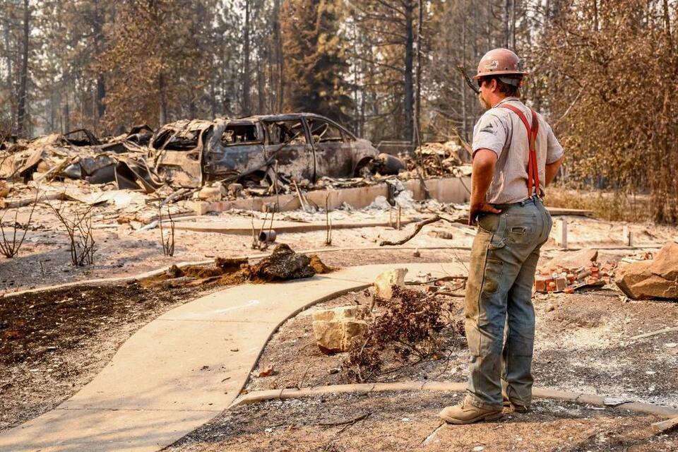 Firefighters are working 16-hour shifts as they battle the Spokane Complex Fire