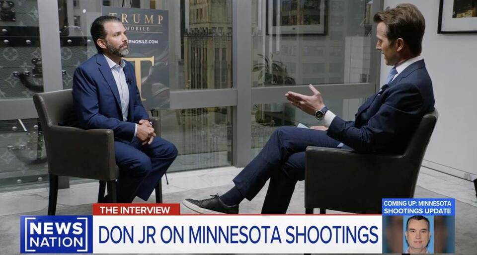 ‘He Voted For Your Dad’: NewsNation Host Fact-Checks Don Jr. to His ...