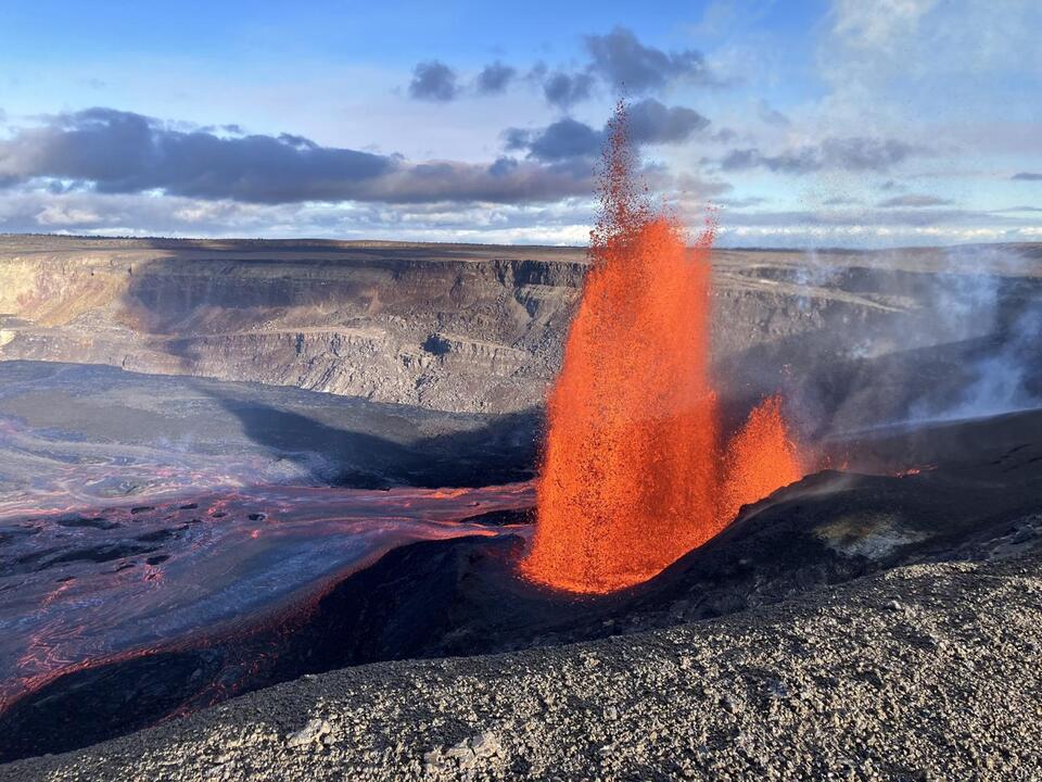 One of the world's most active volcanoes has erupted again