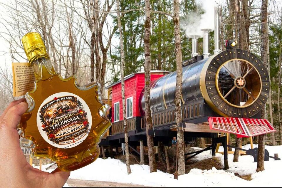 Visit This Epic Maine Treehouse Train for Maple Sunday Weekend - NewsBreak