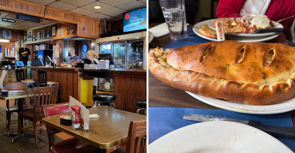 This Pennsylvania Restaurant Makes Calzones So Huge They Take 45 ...