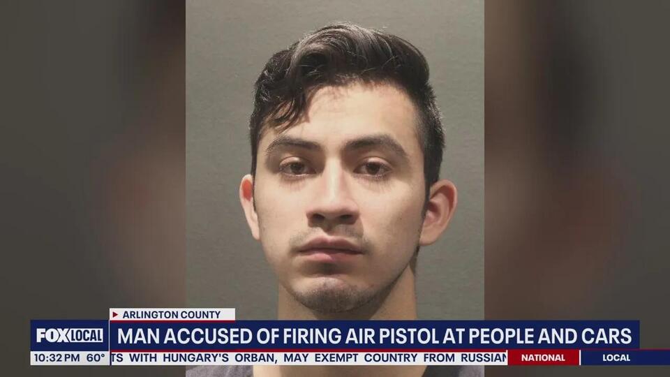 Arlington man arrested after firing air pistol at people, cars: police ...