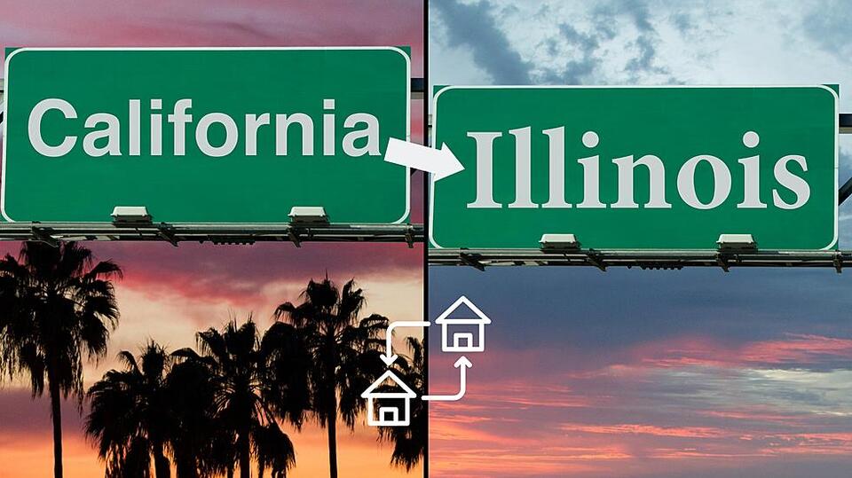 New Data Shows Massive Number of Californians Moving to Illinois ...