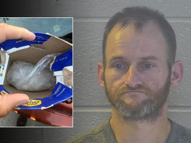 Man arrested after police find drugs inside graham cracker box in his vehicle