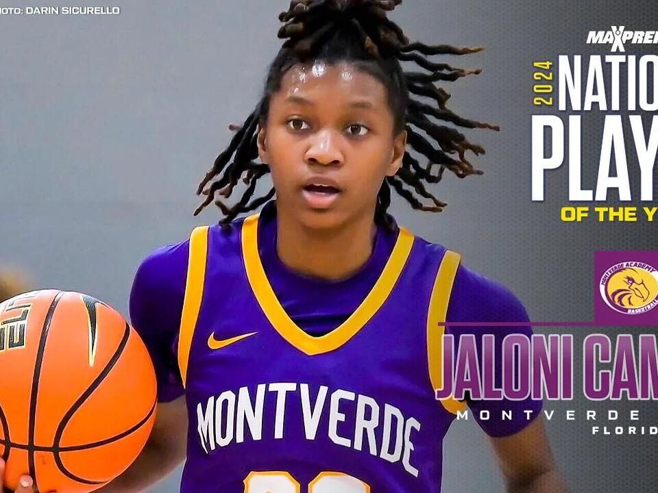 202324 MaxPreps National Player of the Year Jaloni Cambridge of