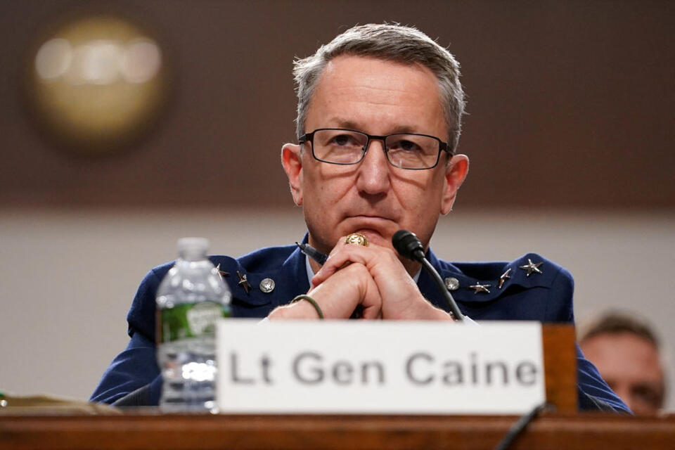 WATCH: Lt. Gen. Dan ‘Razin’ Caine gives opening statement in Joint ...