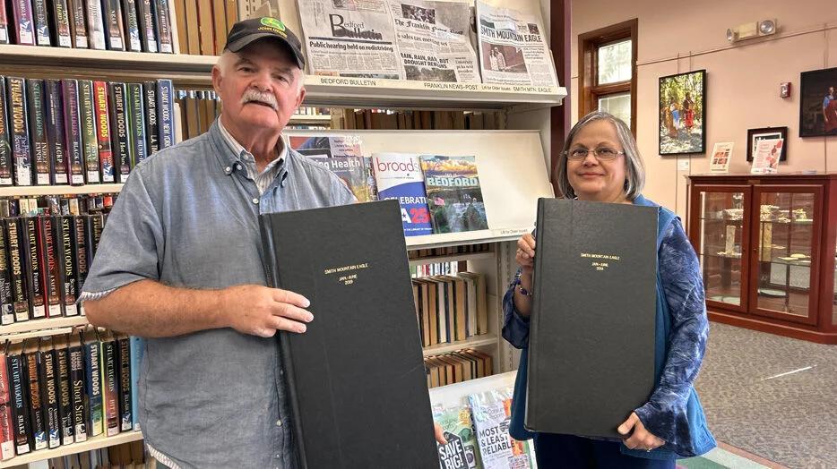 Smith Mountain Eagle newspaper archives go to the SML/Moneta Library ...