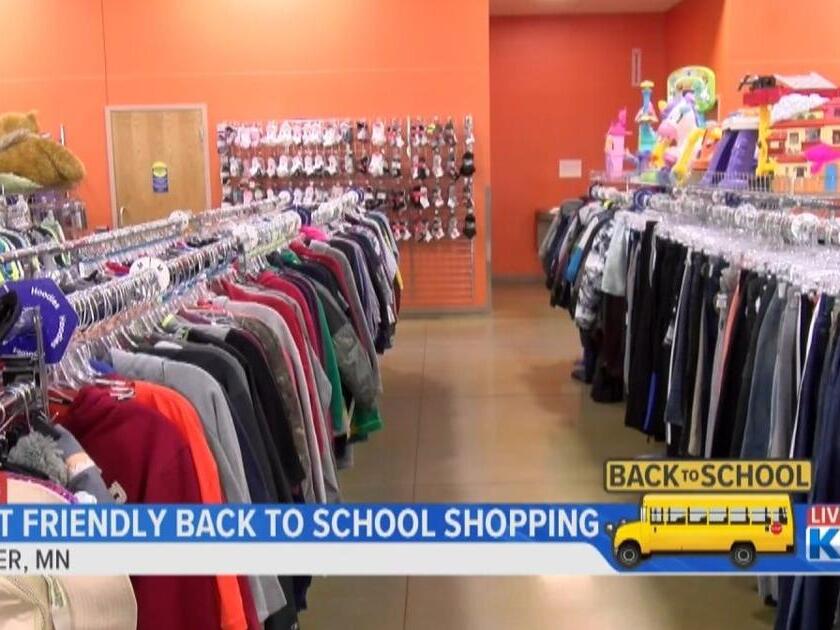 Budget friendly back to school shopping at Rochester's Goodwill