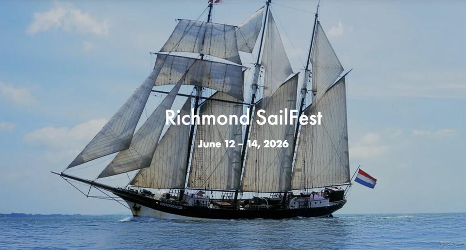 Tall Ships Sailing Into Richmond