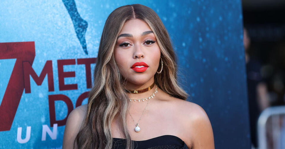 Jordyn Woods Takes on Gucci Collab Logomania in Plunging Jumpsuit With Knife Boots Alongside Boyfriend Karl Anthony Towns – NewsBreak
