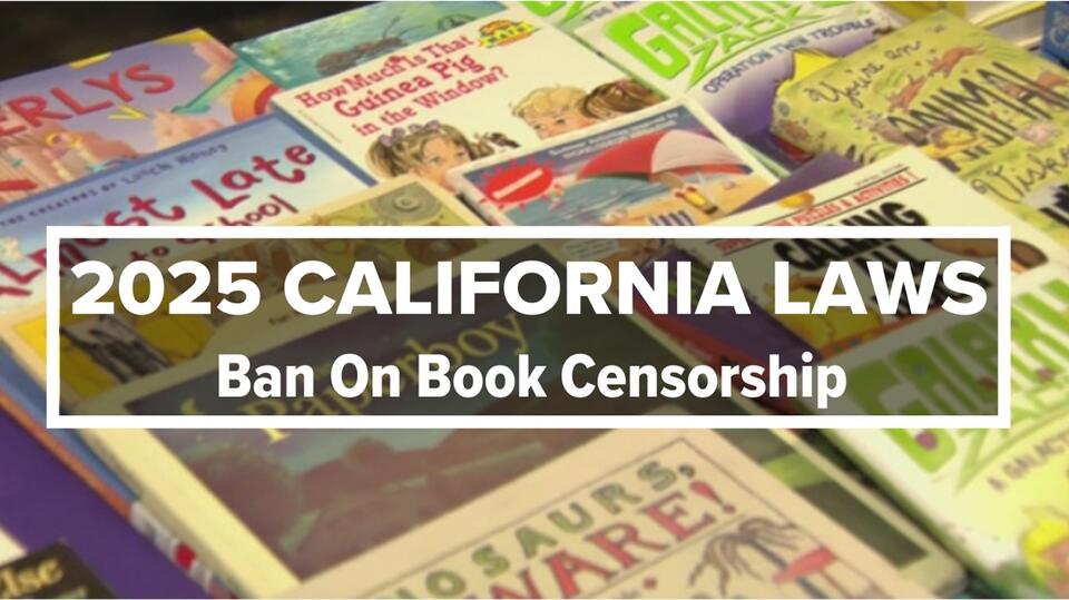 2025 New California Laws Ban on book censorship