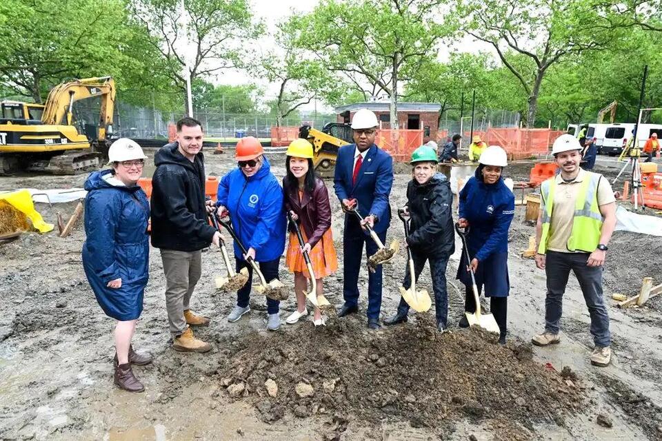 Rebuild begins at Fajardo Playground
