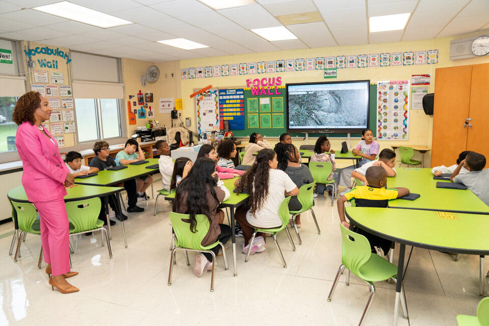 Uniondale students get back in the classrooms for the new school year