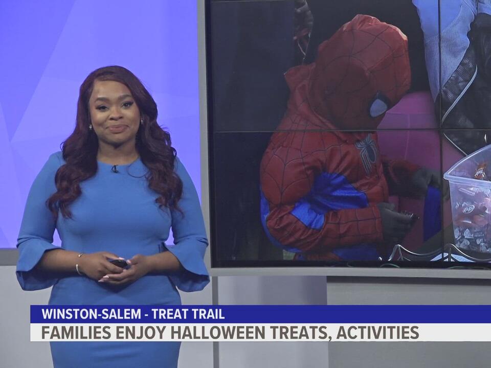 WinstonSalem Recreation and Parks holds Treat Trail