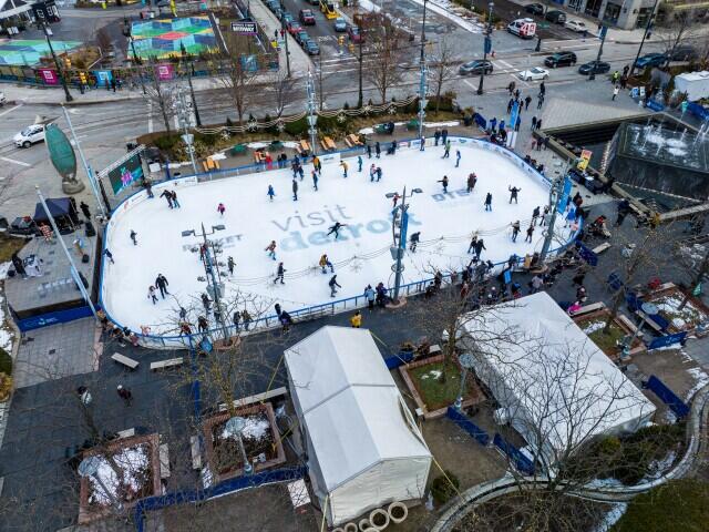 Campus Martius ice rink again in running for USA Today's best skating ...