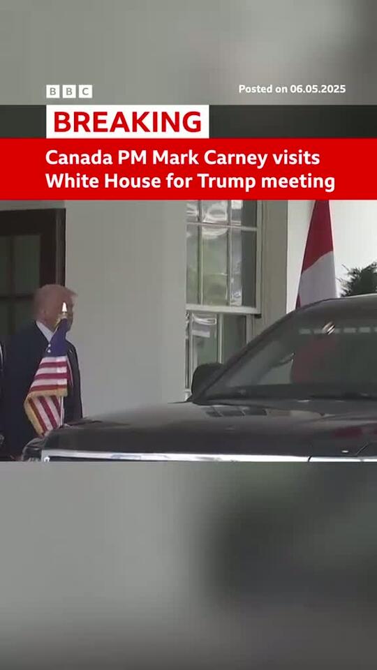 Canadian Prime Minister Mark Carney is meeting with US President Donald
